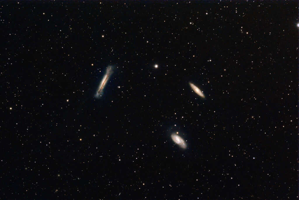 M65, M66, and NGC 3628, The Leo Triplet
