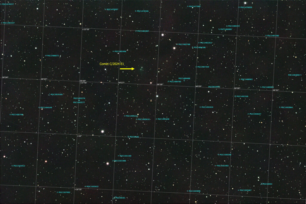 C/2024 E1 (Wierzchos)