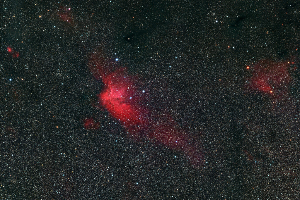 NGC 7380 and the Wizard Nebula