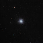 Photographed with APO107 refractor telescope and Atik 360EX CCD monochrome CCD camera from Stuvsta in September 2019.
20min each LRGB filter M13 Hercules cluster