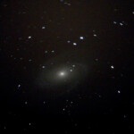 An early attempt to capture M81 with the CPC 925 reflector and the Nikon D800 camera in Åva, March 2015. M81. Bodes galaxy