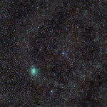 The comet 46P Wirtanen in the constellation Lynx