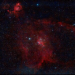 IC1805, Heart nebula