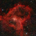 IC1805, Heart nebula