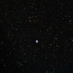 Photographed with APO107 refractor and Atik 360EX CCD monochrome camera in Stuvsta September 2019. Exposure was 20 min with each of LRGB filters. M57, Ring nebula