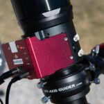 The 2" Esatto focuser from Prmaluce labs in Italy is controlled from Sequence Generator Pro and has a separate temperatore sensor to compensate for focus variations due to shifting temperatures. Esatto focuser