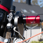 The Atik 360EX cooled, monochrome camera has a Sony ICX694/5 CCD sensor with resolutoion 2749 x 2199 pixels and a pixel pitch of 4.54 µm. It is used together with a USB-driven filter wheel from Starlight Express which holds 1.25" R,G,B, and Luminance filters and Ha, OIII, and SII filters. Atik 360EX monochrome CCD camera with 7 position filter wheel