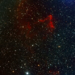 IC 59 and IC 63 Gamma Cassiopeia Nebula