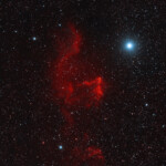 IC 59 and IC 63 Gamma Cassiopeia Nebula