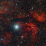 Sadr and the Gamma Cygni Nebula (IC 1318)