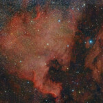 North America Nebula (NGC 7000) and Pelican Nebula (IC 5070)