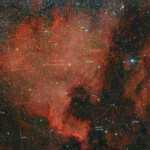 North America Nebula (NGC 7000) and Pelican Nebula (IC 5070)