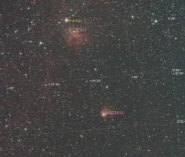 NGC 1931 and IC 417