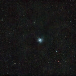 Photographed with the APO 94 mm refractor telescope and ASI 2600MC CMOS color camera in Stuvsta, October 11th 2024. This was the second target where I used the new AM5 mount from ZWO ASI. Exposure was 18 * 3 min with IDAS LPS D2 light pollution filter. Postprocessing in Pixinsight. NGC 7023, Iris Nebula