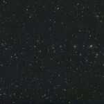 Photographed with the RC8" reflector telescope and ASI 2600MC CMOS color camera in Stuvsta, January 4th, 2025. Exposure was 30 * 3 min with HEUIB filter and bin 2x2. There was 10% moon and the temperature was -8 centigrade. Postprocessing in Pixinsight. Galaxy Cluster ACO 426