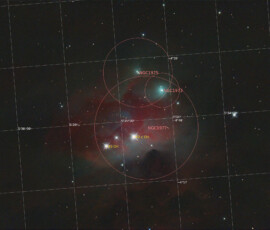 NGC 1977, Running Man Nebula