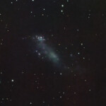 Photographed with the RC8" reflector telescope and the ASI 2600MC color CMOS camera in Stuvsta, April 3rd, 2025. Exposure was 29*3 min with IDAS LPS D2 filter. Post-processing in Pixinsight. 20% Moon and somewhat windy. Cropped 50% IC 2574, Coddington's Nebula