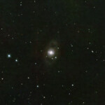 Photographed with the RC8" reflector telescope and the ASI 2600MC color CMOS camera in Stuvsta, April 3rd, 2025. Exposure was 29*3 min with IDAS LPS D2 filter. Post-processing in Pixinsight. 20% Moon and somewhat windy. Cropped 50% NGC 3945, NGC 3975, and NGC 3978