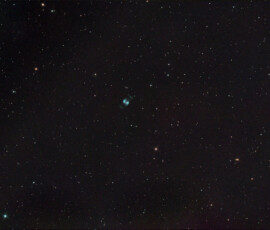 Photographed with the RC8" reflector and the ASI 2600MC color CMOS camera in Stuvsta, March 10th, 2026. Exposure was 30*3 min with IDAS LPS P3 filter. Postprocessing in Pixinsight and Photoshop. NGC 2371-2