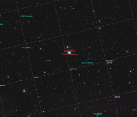 Photographed with the RC8" reflector and the ASI 2600MC color CMOS camera in Stuvsta, March 22nd, 2026. Exposure was 29*3 min with IDAS LPS P3 filter. Postprocessing in Pixinsight and Photoshop. NGC 2392, Eskimo Nebula