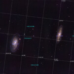 Photographed with the RC8" reflector and the ASI 2600MC color CMOS camera in Stuvsta, April 10th, 2026. Exposure was 29*3 min with IDAS LPS P3 filter. Postprocessing in Pixinsight. M65 and M66