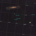 Photographed with the RC8" reflector and the ASI 2600MC color CMOS camera in Stuvsta, April 11th, 2026. Exposure was 30*3 min with IDAS LPS P3 filter. Postprocessing in Pixinsight. NGC 3628