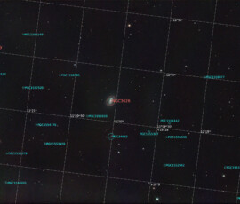 Photographed with the RC8" reflector and the ASI 2600MC color CMOS camera in Stuvsta, April 11th, 2026. Exposure was 27*3 min with IDAS LPS P3 filter. Postprocessing in Pixinsight. NGC 3626