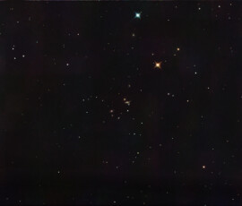 Photographed with the RC8" reflector and the ASI 2600MC color CMOS camera in Stuvsta, April 13th, 2026. Exposure was 40*3 min with IDAS LPS P3 filter. Postprocessing in Pixinsight and Photoshop. Copeland Septet with NGC 3750 and other Galaxies