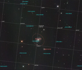 Photographed with the RC8" reflector and the ASI 2600MC color CMOS camera in Stuvsta, April 8th, 2026. Exposure was 30*3 min with IDAS LPS P3 filter. Postprocessing in Pixinsight. NGC 4151
