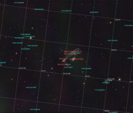 Photographed with the RC8" reflector and the ASI 2600MC color CMOS camera in Stuvsta, April 20th, 2026. Exposure was 40*3 min with IDAS LPS P3 filter. Postprocessed in Pixinsight. NGC 4169 and other galaxies in the "Box"