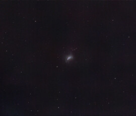 Photographed with the RC8" reflector and the ASI 2600MC color CMOS camera in Stuvsta, April 1st, 2026. Exposure was 20*3 min with IDAS LPS P3 filter. Postprocessing in Pixinsight and Photoshop. NGC 4214