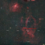 Sh 2-157, Lobster Claw Nebula