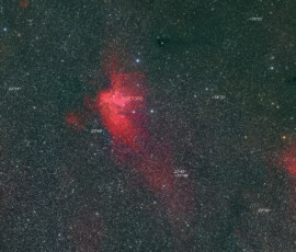Sh 2-142, Wizard Nebula
