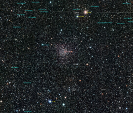 NGC 7789, Caroline's Rose